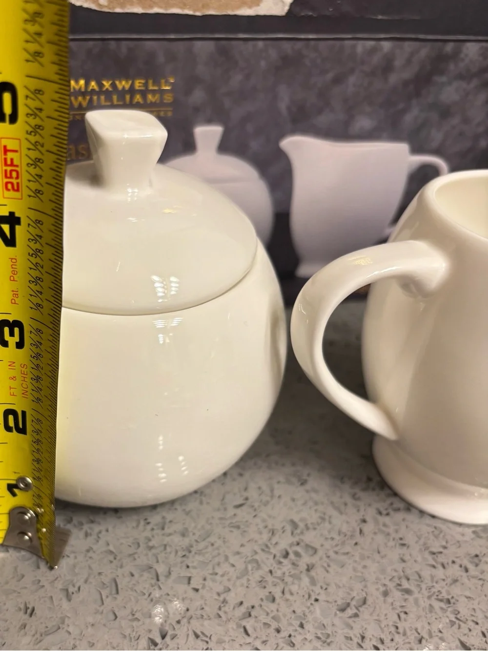 Maxwell & Williams Cashmere Fine Bone China  Milk and Sugar Bowl Set